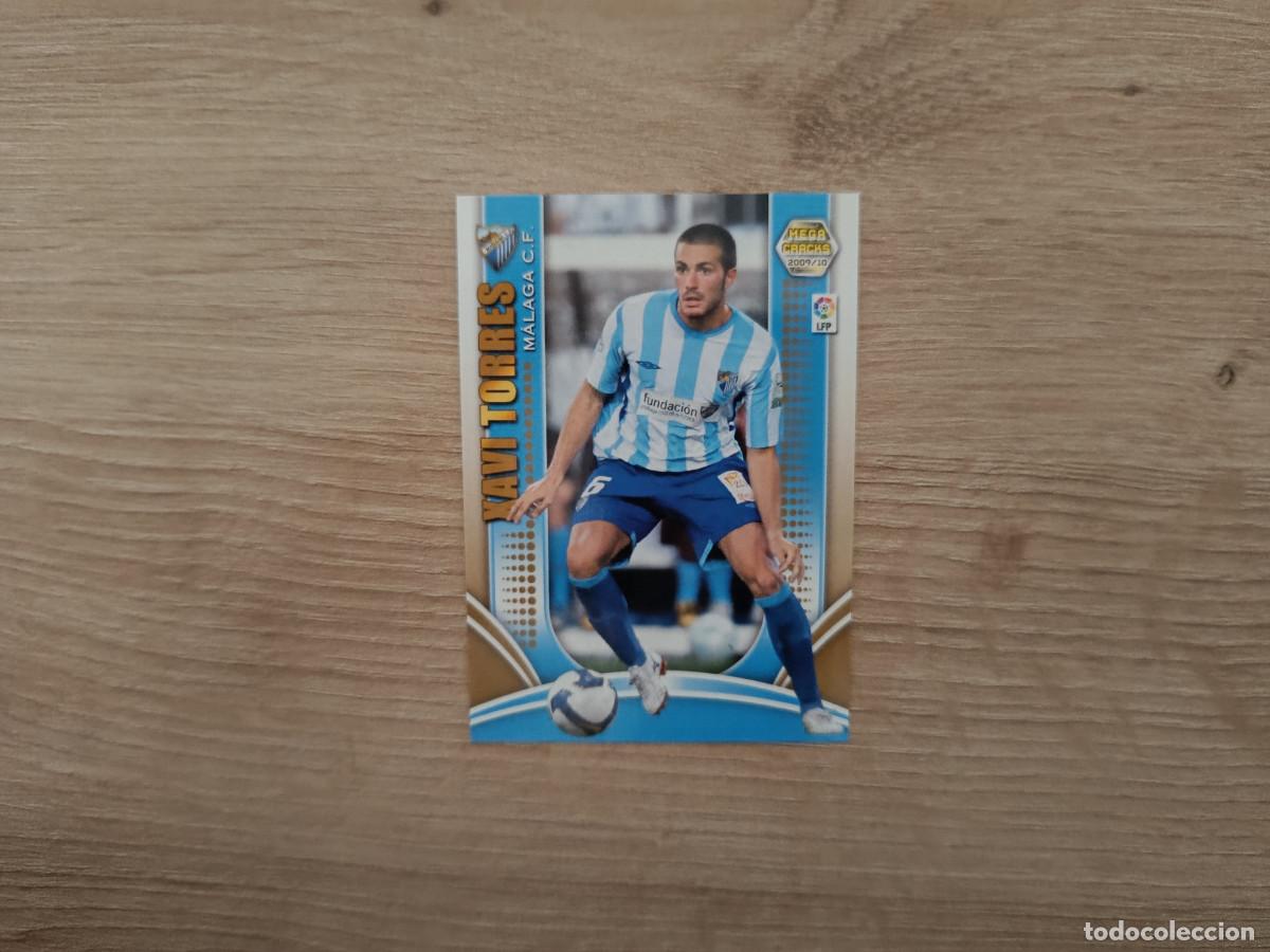 Cromos de Futebol: CROMO DE FUTBOL PANINI XAVI TORRES 154 MALAGA MEGACRACKS 2009 2010 09 10 D726