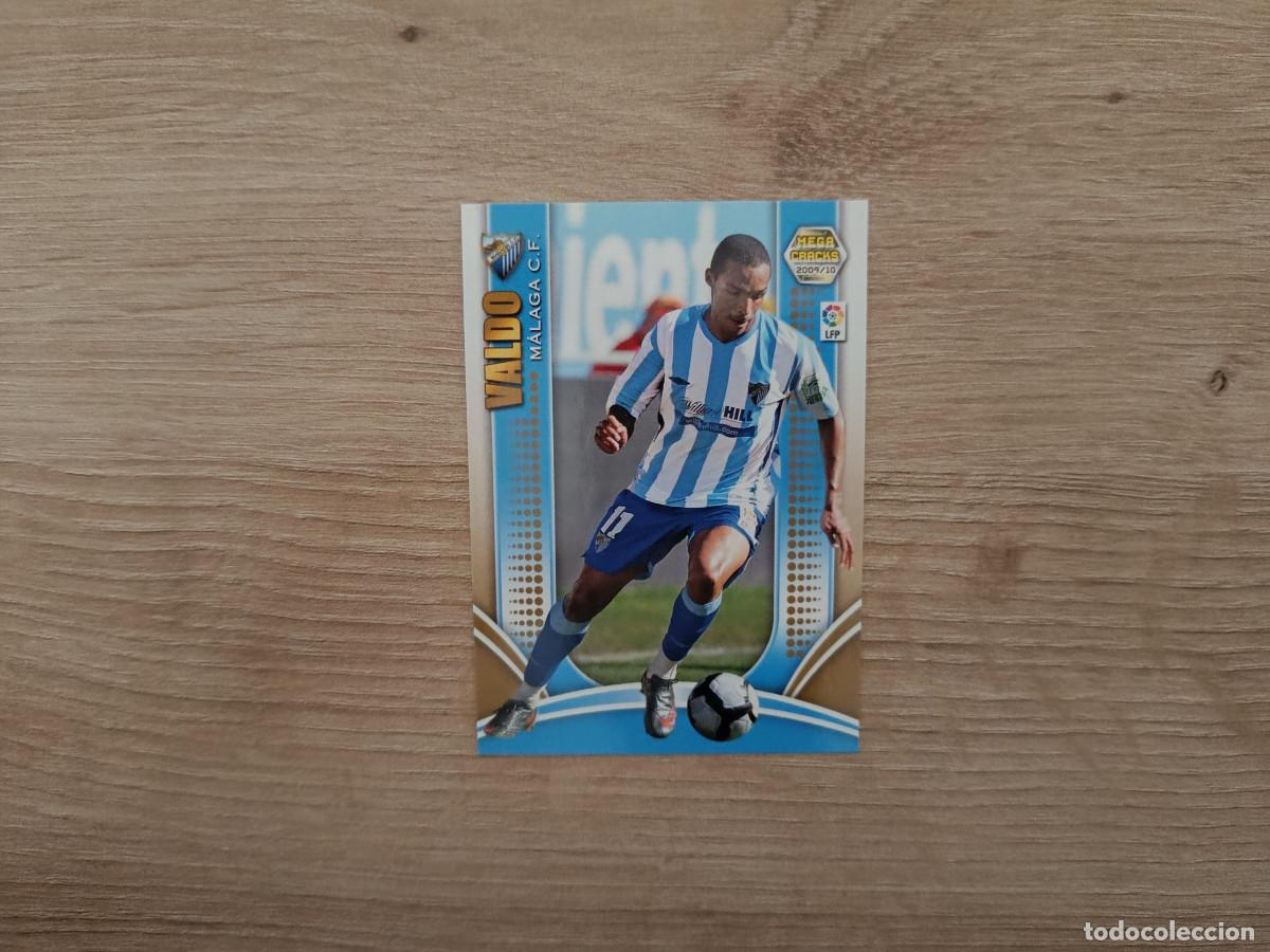 Cromos de f&uacute;tbol: CROMO DE FUTBOL PANINI VALDO 155 MALAGA MEGACRACKS 2009 2010 09 10 D726