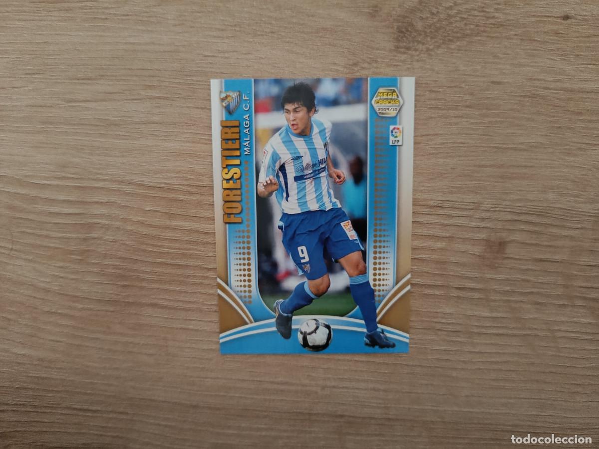 Cromos de f&uacute;tbol: CROMO DE FUTBOL PANINI FORESTIERI 158 MALAGA MEGACRACKS 2009 2010 09 10 D726