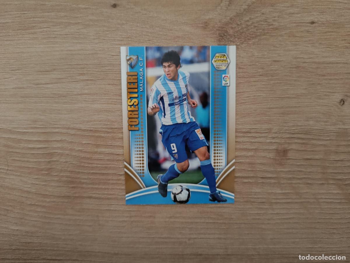 Cromos de f&uacute;tbol: CROMO DE FUTBOL PANINI FORESTIERI 158 MALAGA MEGACRACKS 2009 2010 09 10 D726