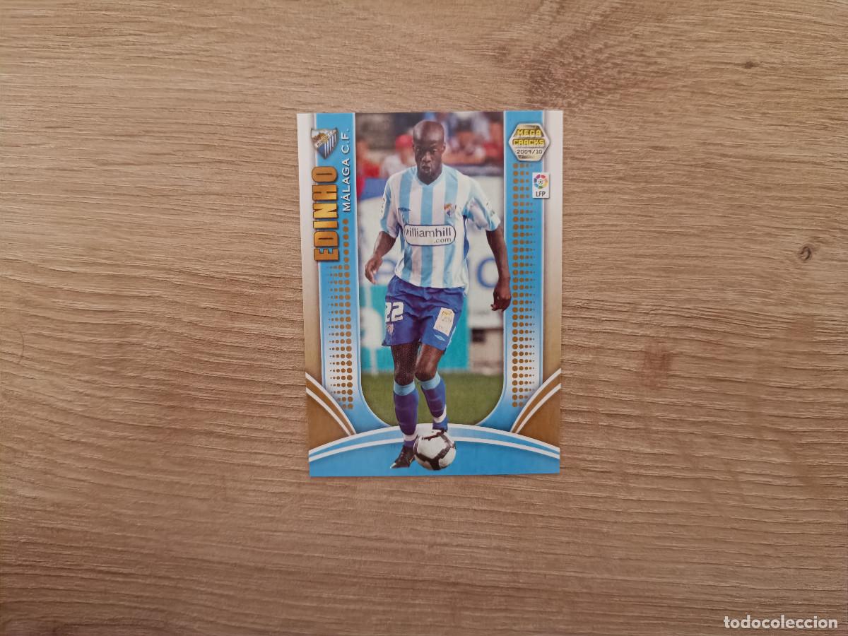 Cromos de f&uacute;tbol: CROMO DE FUTBOL PANINI EDINHO 162 MALAGA MEGACRACKS 2009 2010 09 10 D726