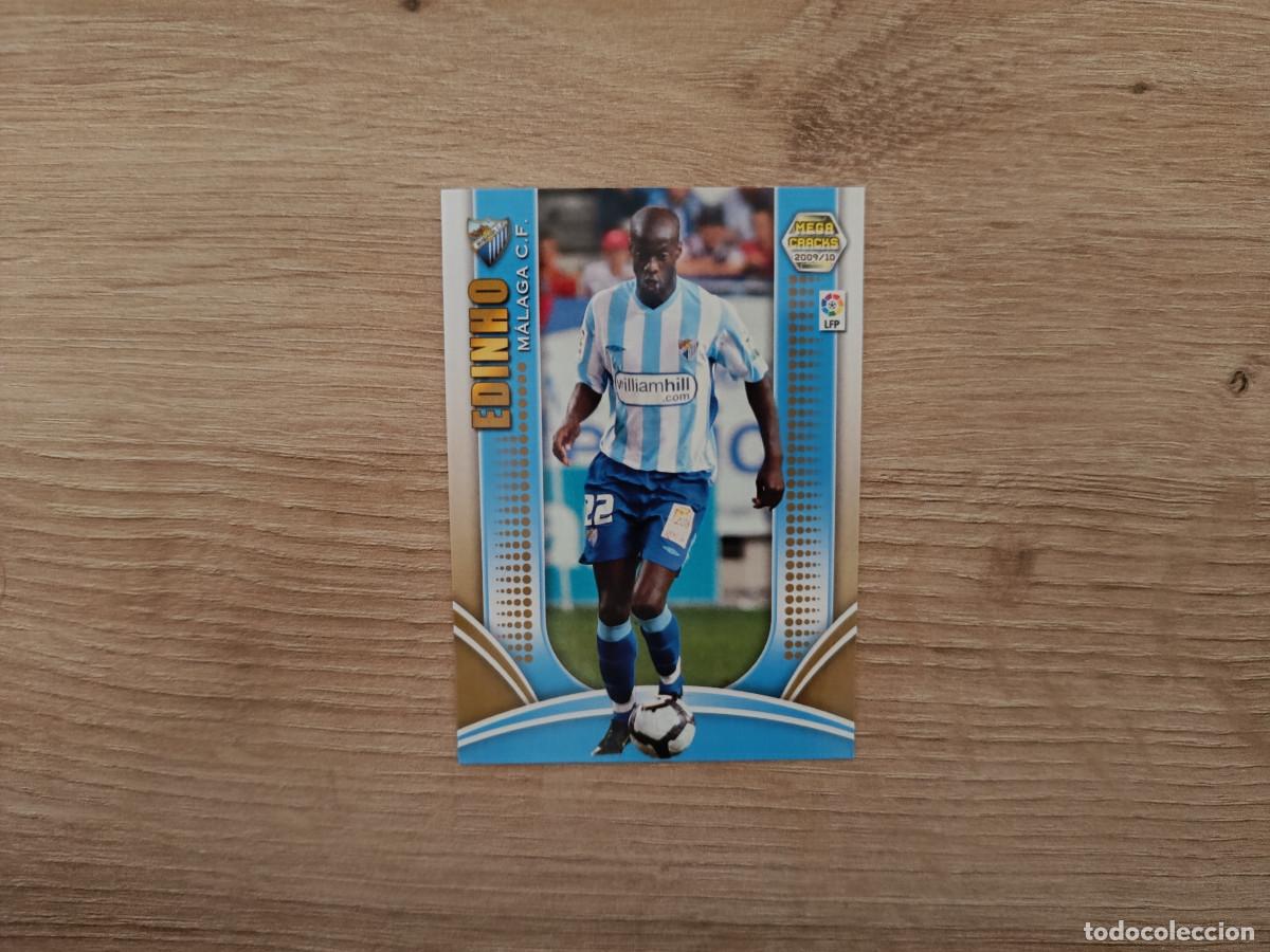 Cromos de f&uacute;tbol: CROMO DE FUTBOL PANINI EDINHO 162 MALAGA MEGACRACKS 2009 2010 09 10 D726