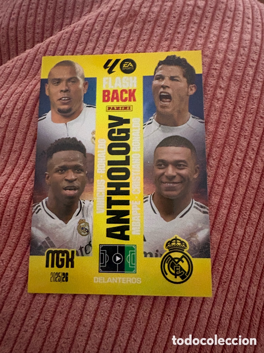 Football Stickers: Flashback Anthology n&uacute;mero 440 Del Real Madrid megacracks 25-26 2025-2026