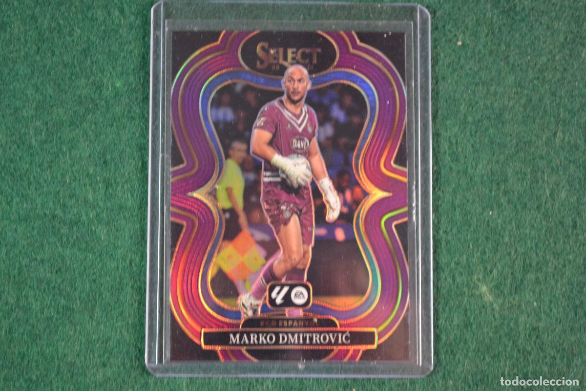 Cromos de f&uacute;tbol: PANINI SELECT LA LIGA 2025-26 - 178 MARKO DMITROVIC (RCD ESPANYOL) PARALELA PURPLE NUMERADA 068/125