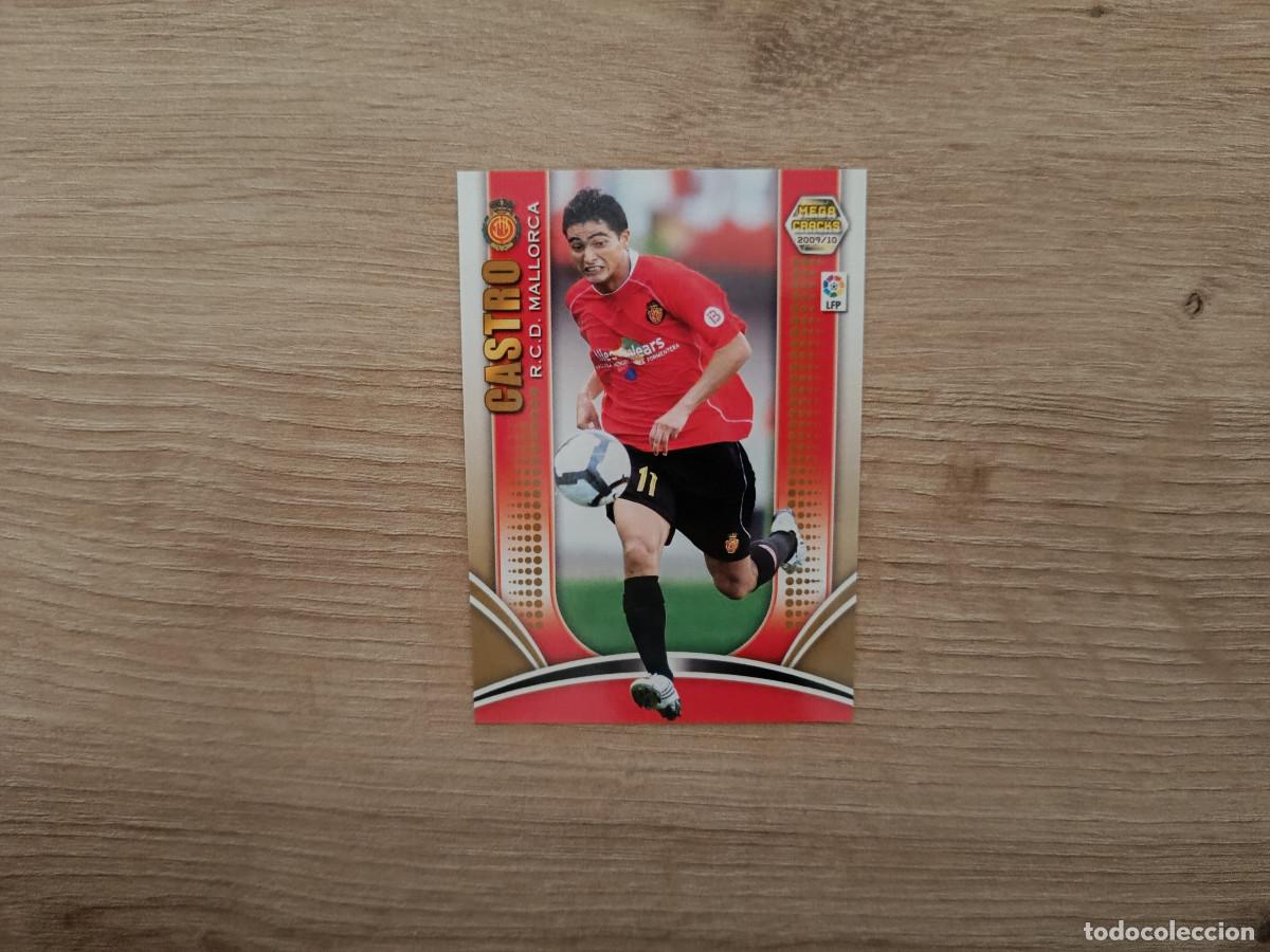 Cromos de f&uacute;tbol: CROMO DE FUTBOL PANINI CASTRO 176 MALLORCA MEGACRACKS 2009 2010 09 10 D726