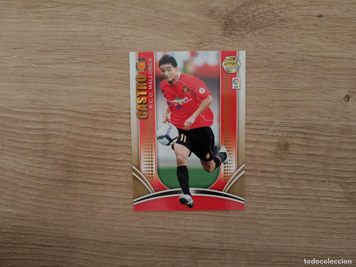 Cromos de f&uacute;tbol: CROMO DE FUTBOL PANINI CASTRO 176 MALLORCA MEGACRACKS 2009 2010 09 10 D726