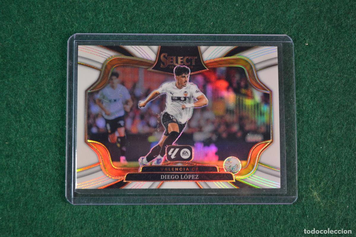Cromos de f&uacute;tbol: PANINI SELECT LA LIGA 2025-26 - 220 DIEGO LOPEZ (VALENCIA CF) PARALELA WHITE NUMERADA 15/20