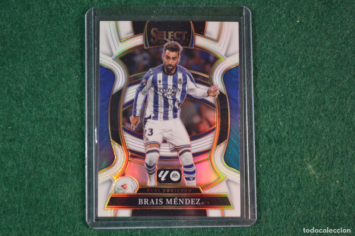 Cromos de f&uacute;tbol: PANINI SELECT LA LIGA 2025-26 - 53 BRAIS MENDEZ (REAL SOCIEDAD) PARALELA WHITE NUMERADA 07/20