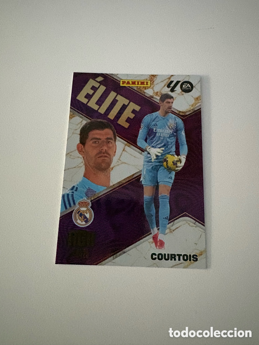 Cromos de f&uacute;tbol: MEGACRACKS 2025 / 26 ELITE POWER - COURTOIS - REAL MADRID - P3