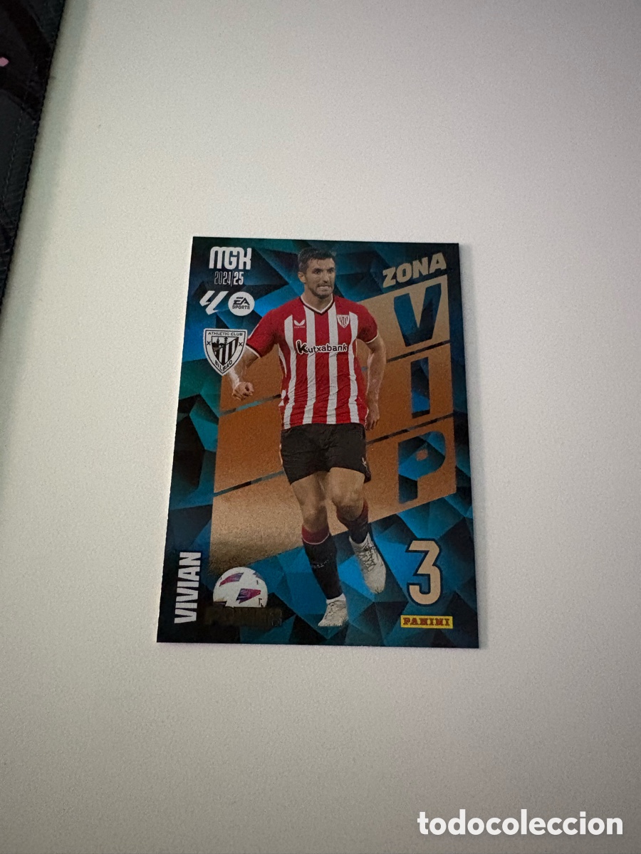 Cromos de f&uacute;tbol: MEGACRACKS 24/25 CARD ZONA VIP POWER VIVIAN ATHLETIC CLUB # P405 PANINI