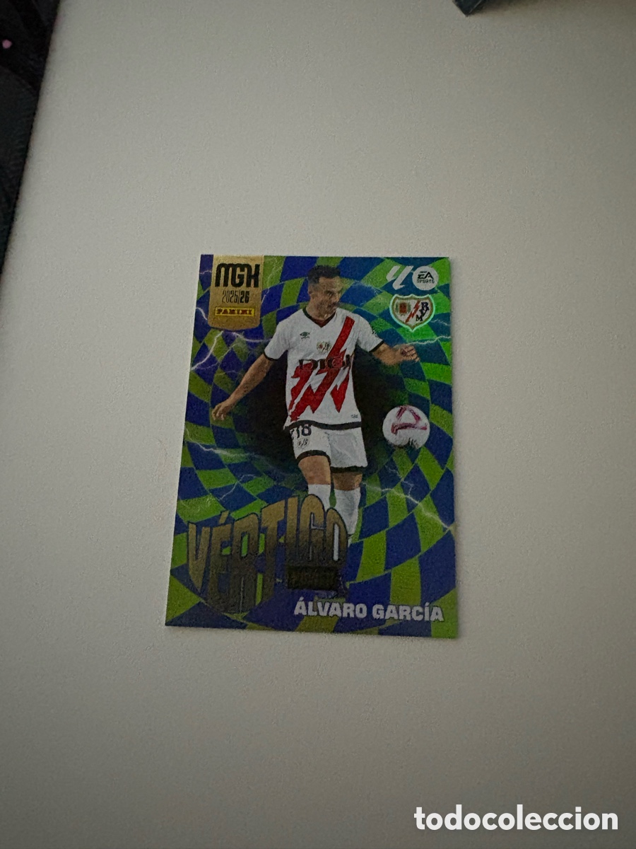 Cromos de f&uacute;tbol: P379 P 379 ALVARO GARCIA RAYO VALLECANO VERTIGO POWER ⚽ MEGACRACKS LIGA 2025 2026 25 26
