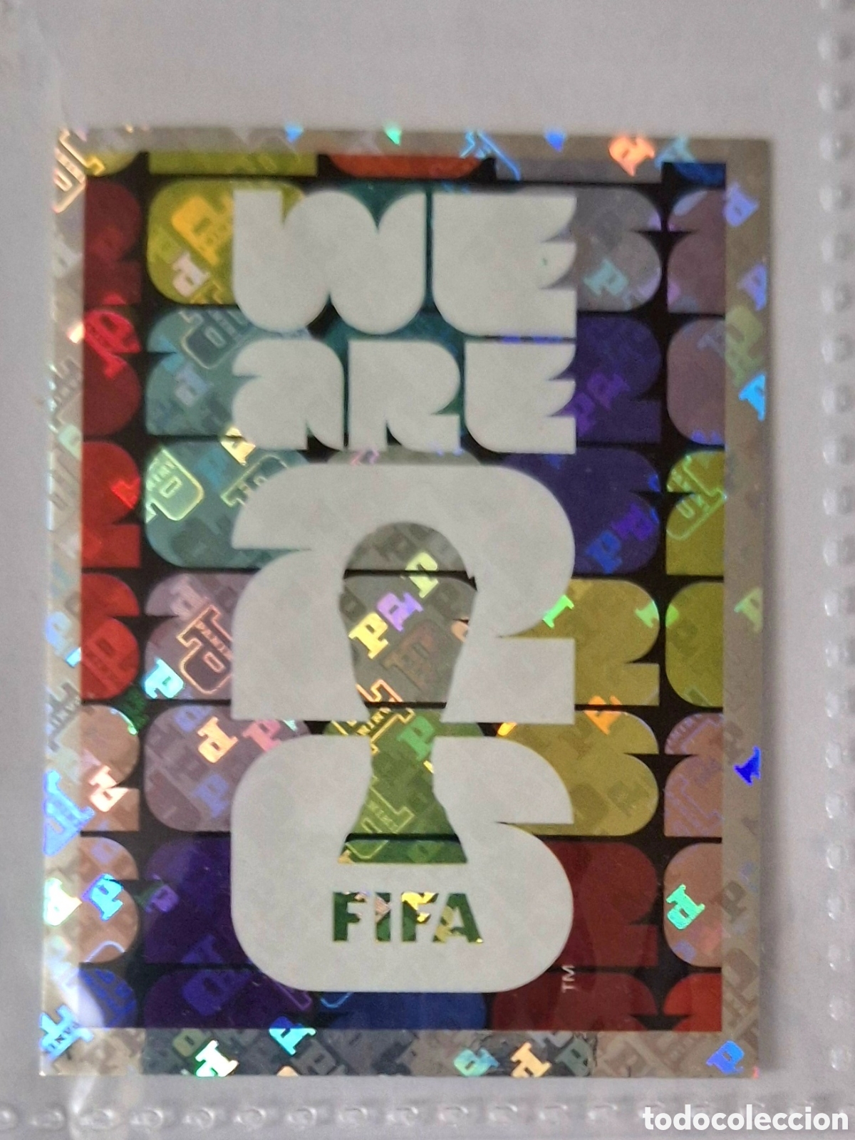 Cromos de f&uacute;tbol: SLOGAN OFICIAL FWC 04 - STICKER MUNDIAL 2026 PANINI FIFA WORLD CUP 26.