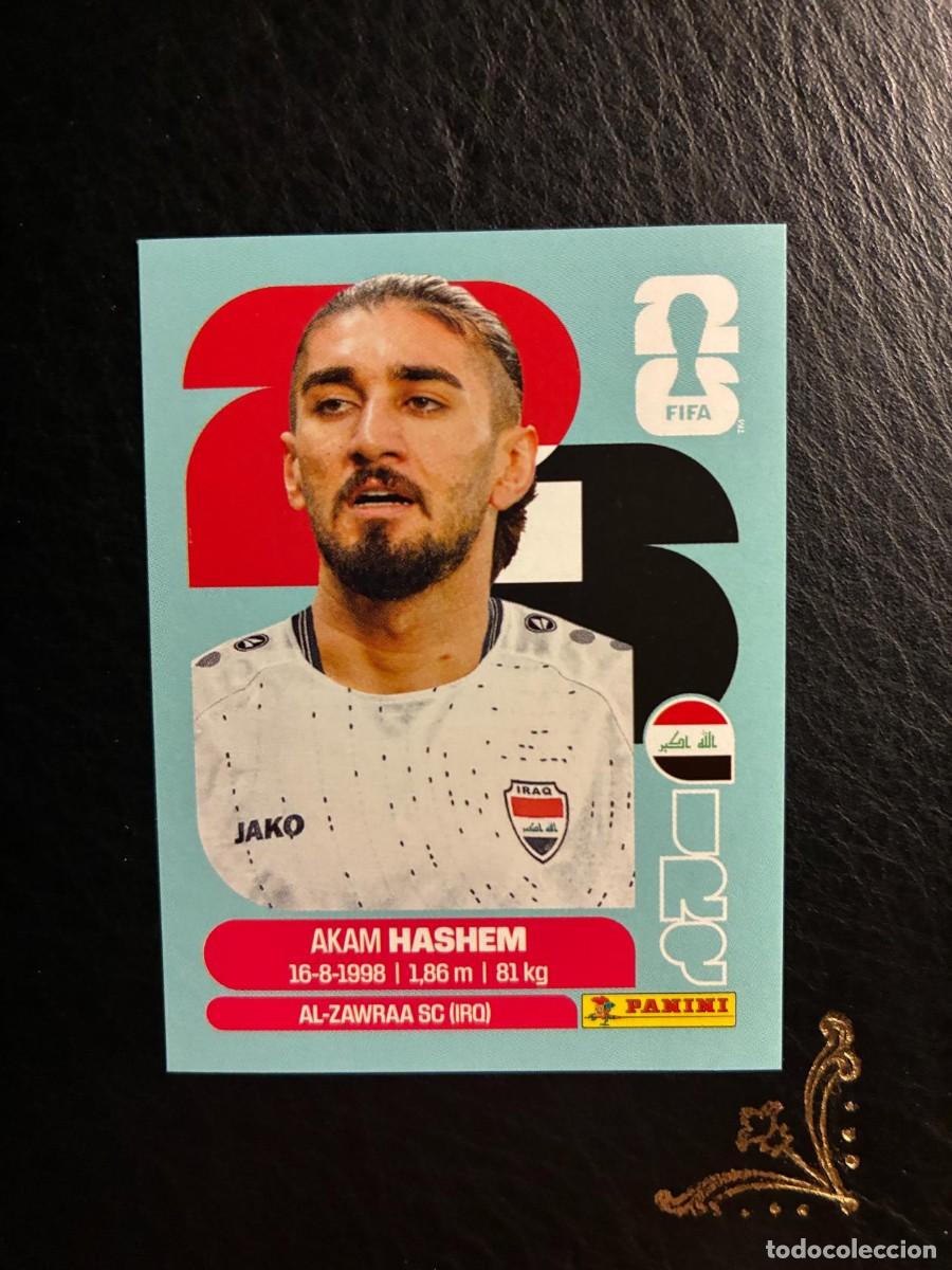 Cromos de f&uacute;tbol: IRQ 5 AKAM HASHEM IRQ5 IRAQ FIFA WORLD CUP MUNDIAL 2026 26 PANINI
