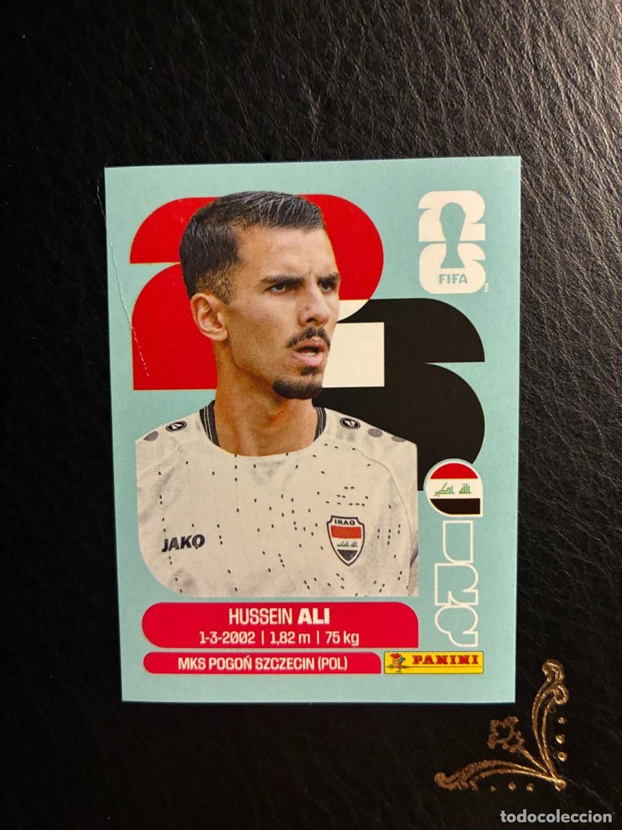 Cromos de f&uacute;tbol: IRQ 4 HUSSEIN ALI IRQ4 IRAQ FIFA WORLD CUP MUNDIAL 2026 26 PANINI