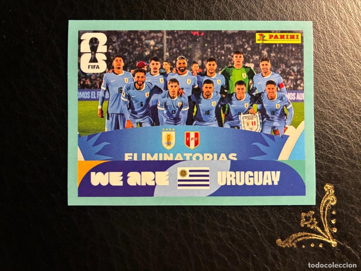 Cromos de f&uacute;tbol: URU 13 EQUIPO PLANTILLA ALINEACION URU13 URUGUAY FIFA WORLD CUP MUNDIAL 2026 26 PANINI