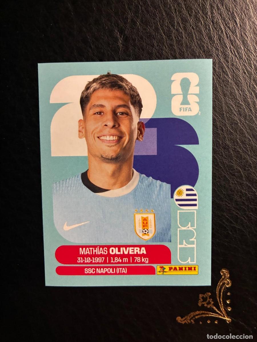 Cromos de f&uacute;tbol: URU 7 MATHIAS OLIVERA URU7 URUGUAY FIFA WORLD CUP MUNDIAL 2026 26 PANINI