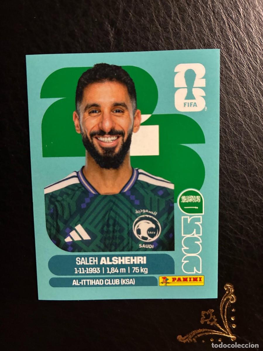 Cromos de f&uacute;tbol: KSA 19 SALEH ALSHEHRI KSA19 ARABIA SAUDI FIFA WORLD CUP MUNDIAL 2026 26 PANINI