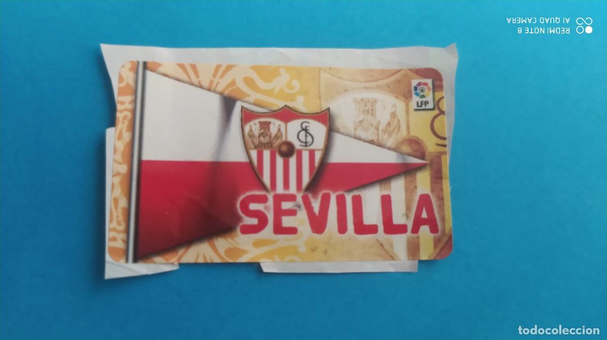Cromos de f&uacute;tbol: SEVILLA ESCUDO CHICLE LIGA 09 10 , 2009 2010 -N2