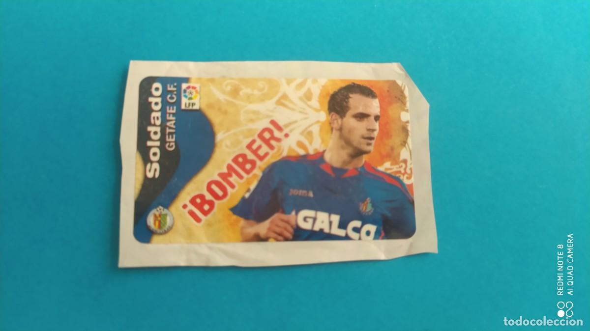 Cromos de f&uacute;tbol: GETAFE SOLDADO BOMBER CHICLE LIGA 09 10 , 2009 2010 -N2