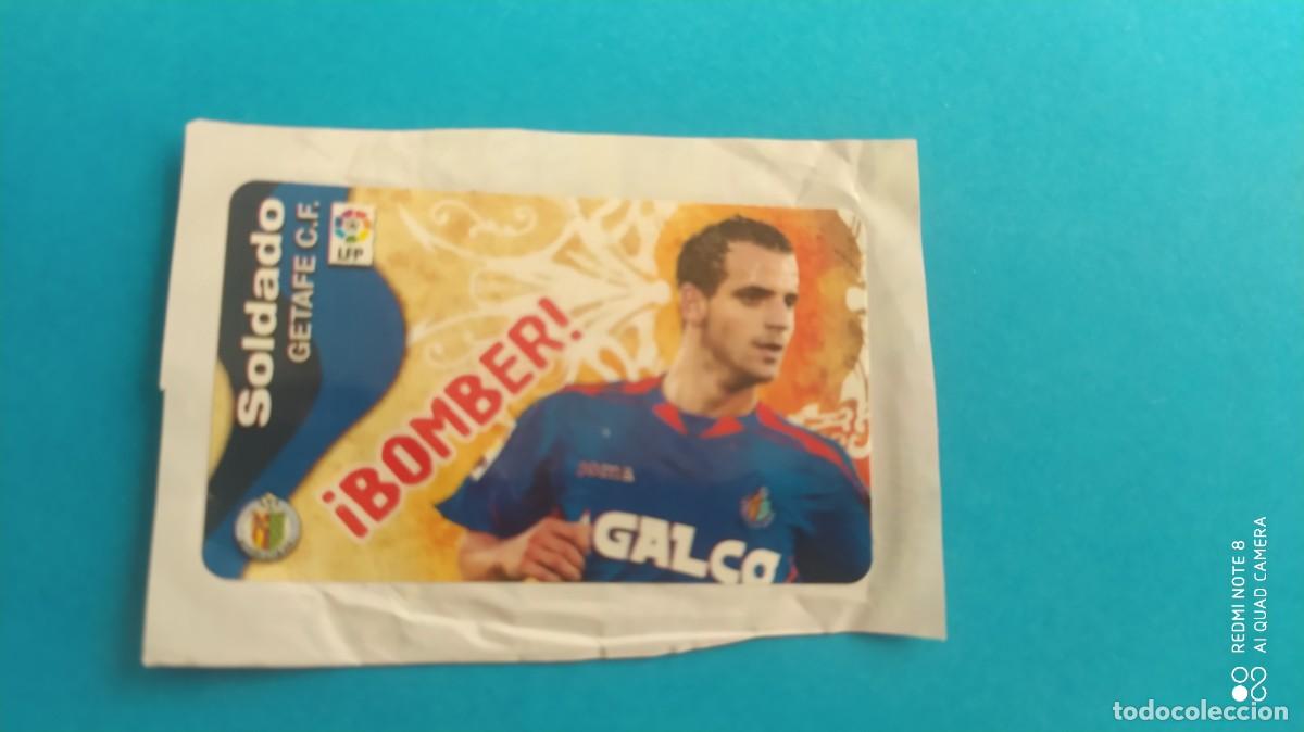 Cromos de f&uacute;tbol: GETAFE SOLDADO BOMBER CHICLE LIGA 09 10 , 2009 2010 -N2