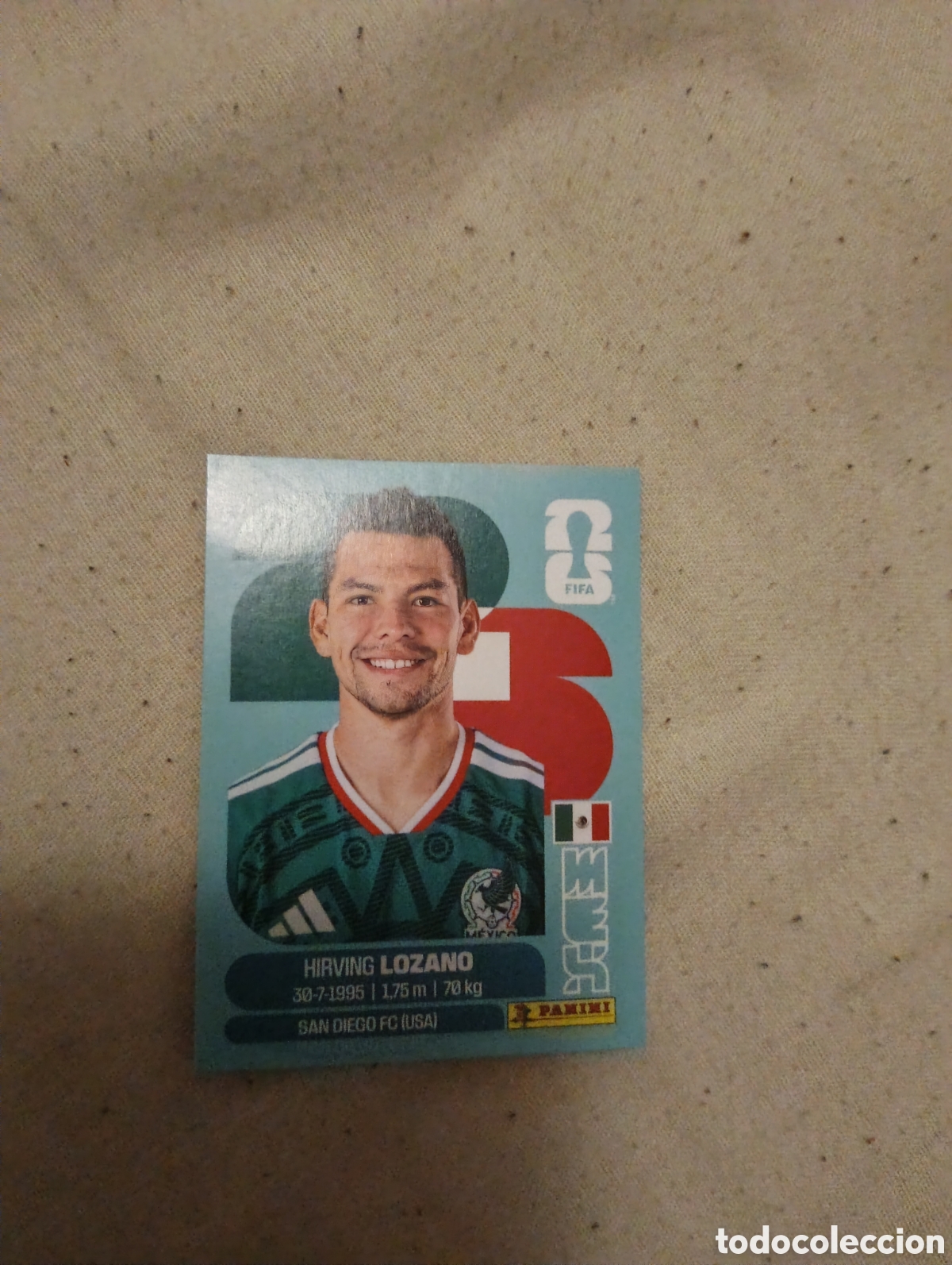 Cromos de f&uacute;tbol: MEX 15 MEX15 HIRVING LOZANO MEXICO ⚽ PANINI FIFA MUNDIAL WORLD CUP 26 2026 STICKER ⚽