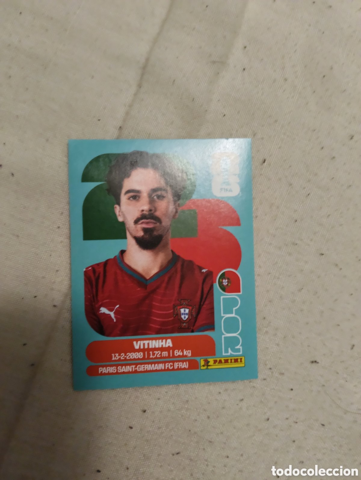 Cromos de f&uacute;tbol: POR 12 POR12 VITINHA PORTUGAL ⚽ PANINI FIFA MUNDIAL WORLD CUP 26 2026 STICKER ⚽