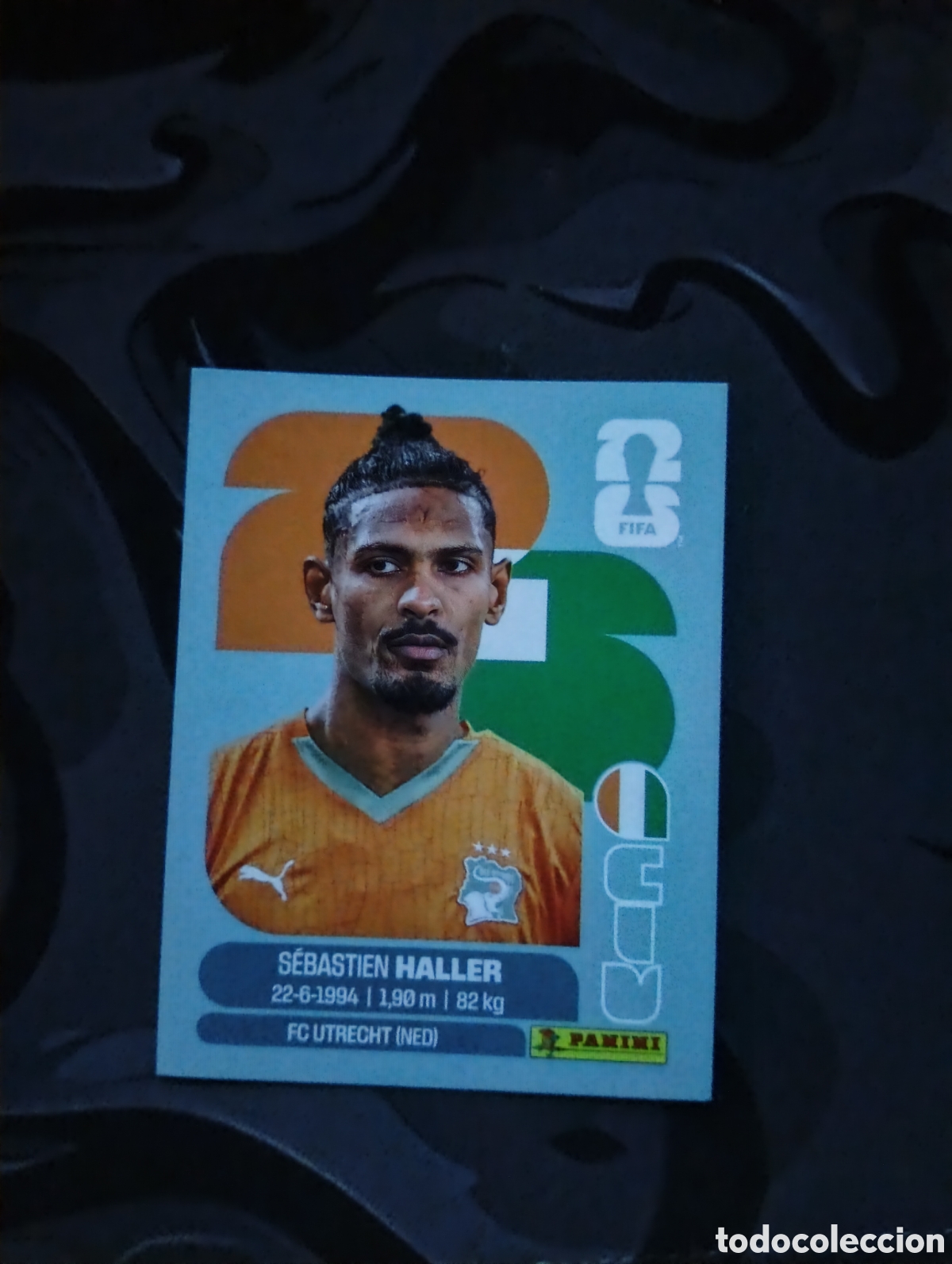 Cromos de f&uacute;tbol: B25 CIV16 S&Eacute;BASTIEN HALLER 16 COSTA DE MARFIL CIV MUNDIAL FIFA WORLD CUP 2026 STICKER PANINI
