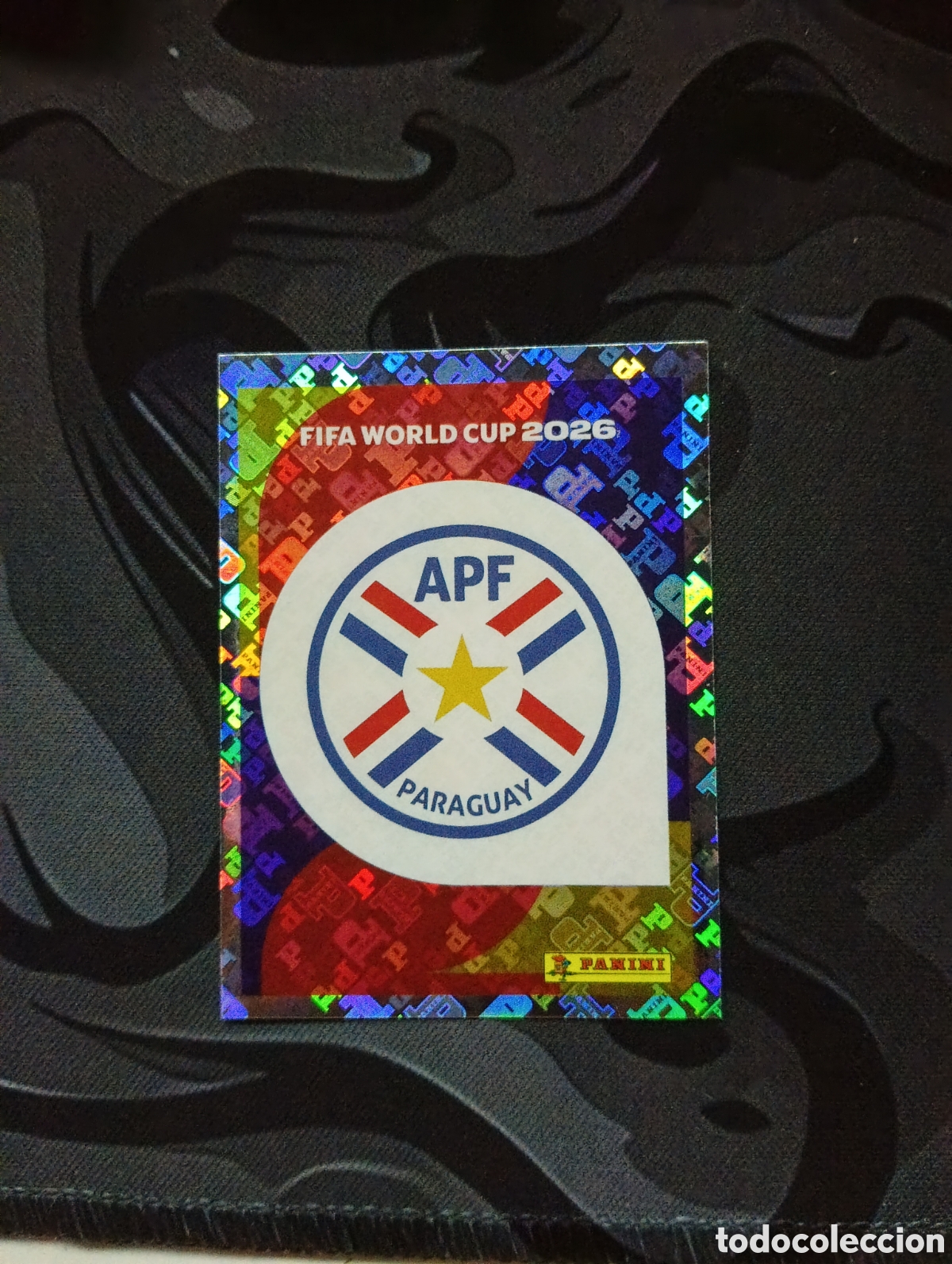 Cromos de f&uacute;tbol: 359 ESCUDO PARAGUAY TEAM CREST ⚽ PANINI ADRENALYN FIFA WORLD CUP 26 2026 ⚽
