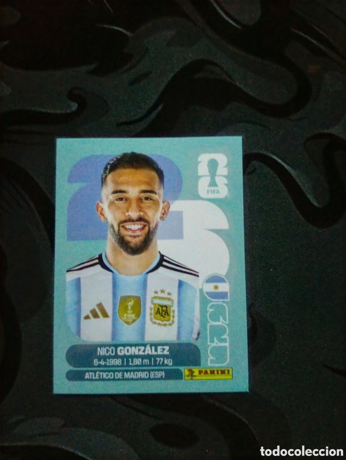 Cromos de f&uacute;tbol: CROMO DE F&Uacute;TBOL NUMERO ARG 16 NICO GONZALEZ ARGENTINA MUNDIAL 2026 MEXICO-EEUU-CANADA PANINI !