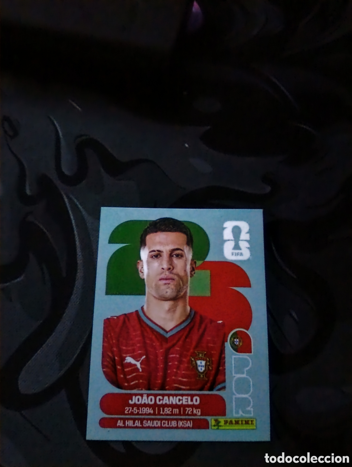 Cromos de f&uacute;tbol: POR 5 POR5 JOAO CANCELO PORTUGAL ⚽ PANINI FIFA MUNDIAL WORLD CUP 26 2026 STICKER ⚽