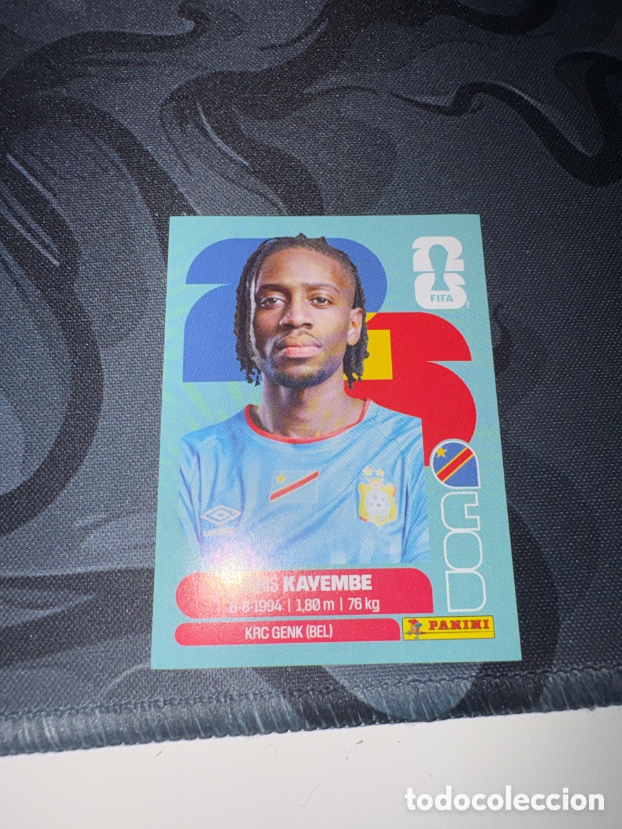 Cromos de f&uacute;tbol: COD 7 COD7 JORIS KAVEMBE REPUBLICA CONGO ⚽ PANINI FIFA MUNDIAL WORLD CUP 26 2026 STICKER ⚽