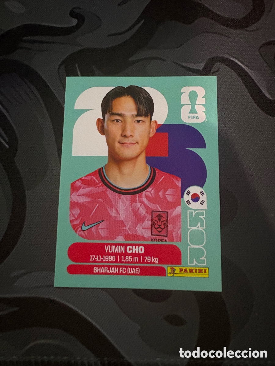 Cromos de f&uacute;tbol: KOR 5 KOR5 YUMIN CHO KOREA ⚽ PANINI FIFA MUNDIAL WORLD CUP 26 2026 STICKER ⚽