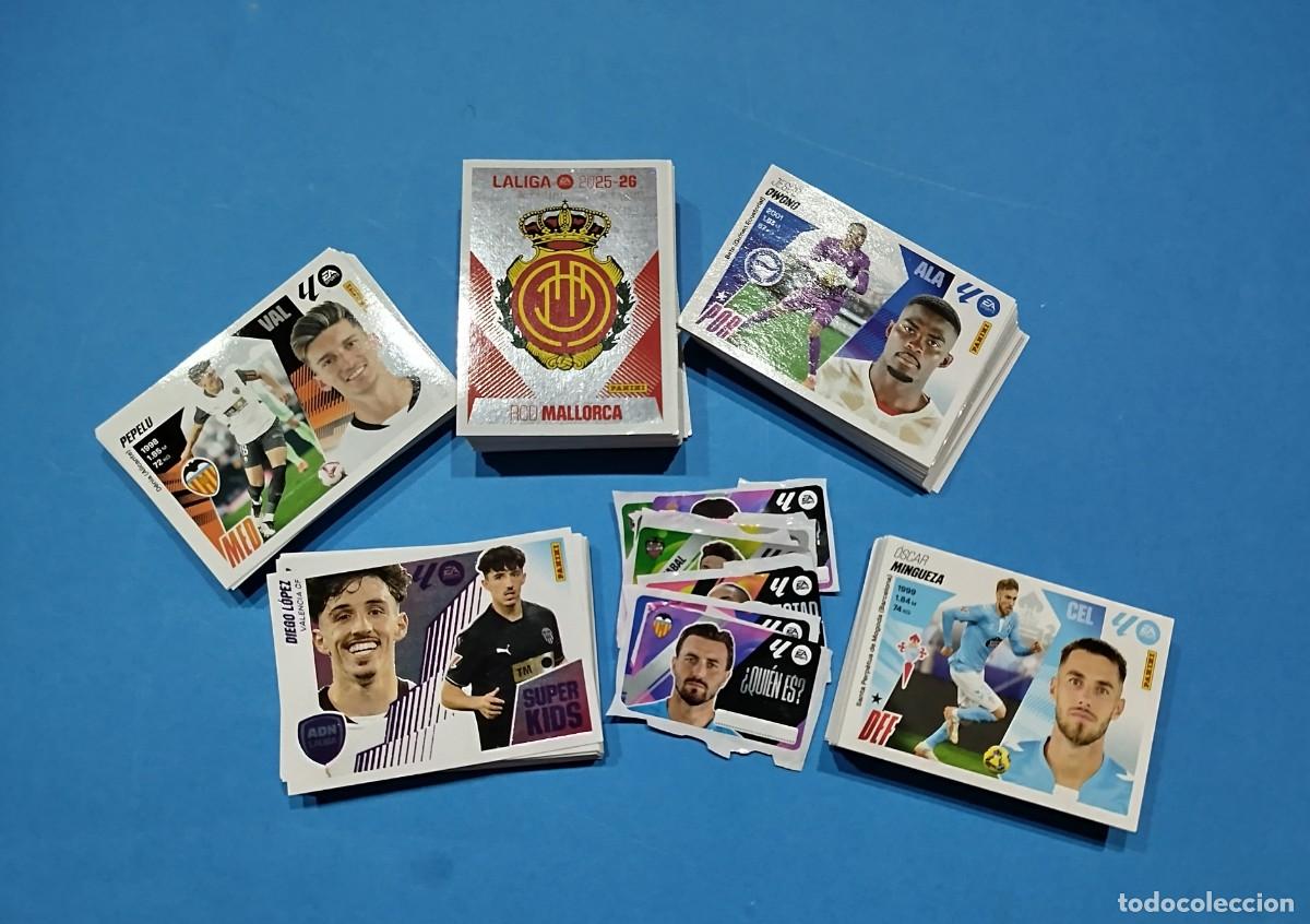 Cromos de f&uacute;tbol: Colecci&oacute;n Oficial de Cromos LA LIGA 2025-26 ESTE PANINI