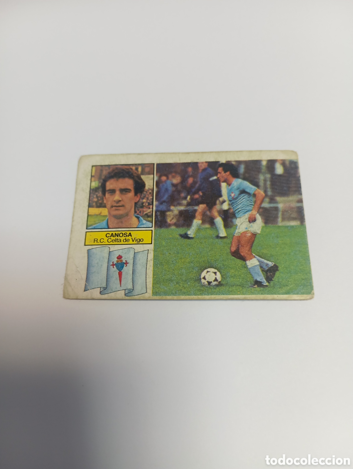 Cromos de f&uacute;tbol: CANOSA Celta de Vigo Liga Este 1982 1983 NUEVO 82 83 SIN PEGAR