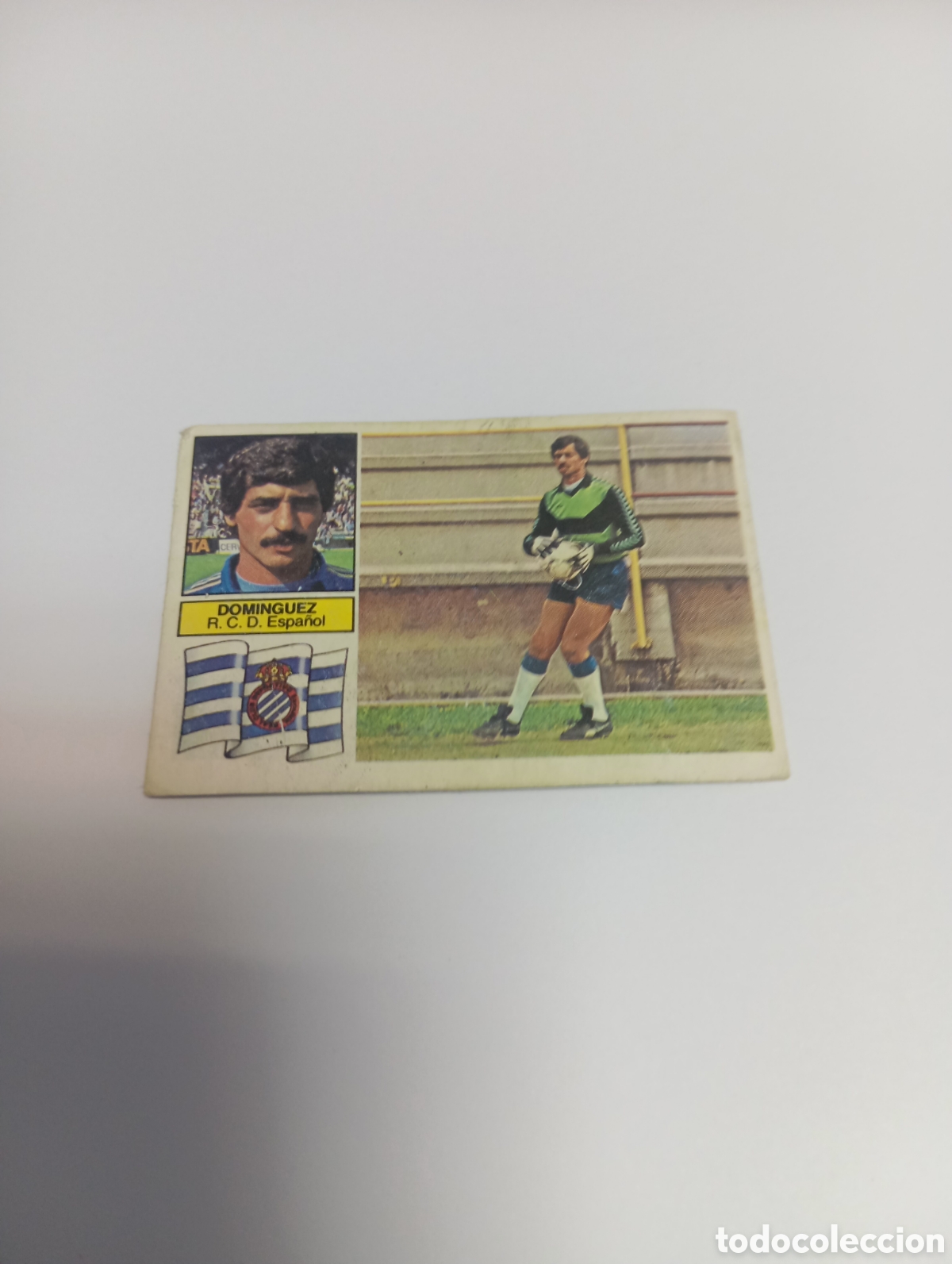 Cromos de f&uacute;tbol: DOM&Iacute;NGUEZ Espa&ntilde;ol Liga Este 1982 1983 RECUPERADO 82 83