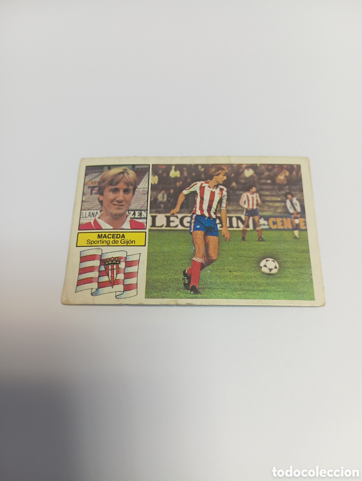Cromos de f&uacute;tbol: MACEDA Sporting de Gij&oacute;n Liga Este 1982 1983 NUEVO 82 83 SIN PEGAR