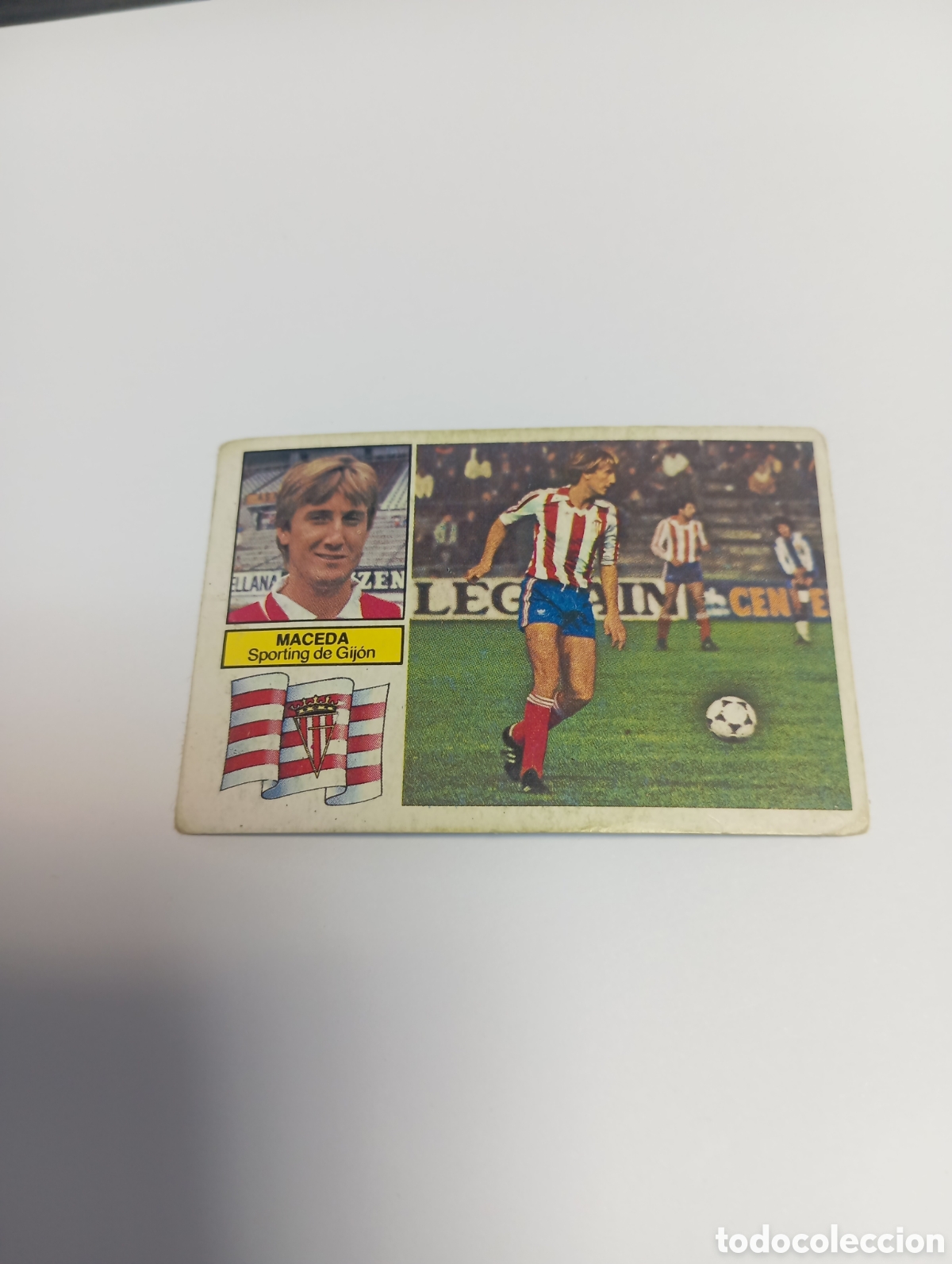 Cartes &agrave; collectionner de Football: MACEDA Sporting de Gij&oacute;n Liga Este 1982 1983 NUEVO 82 83 SIN PEGAR