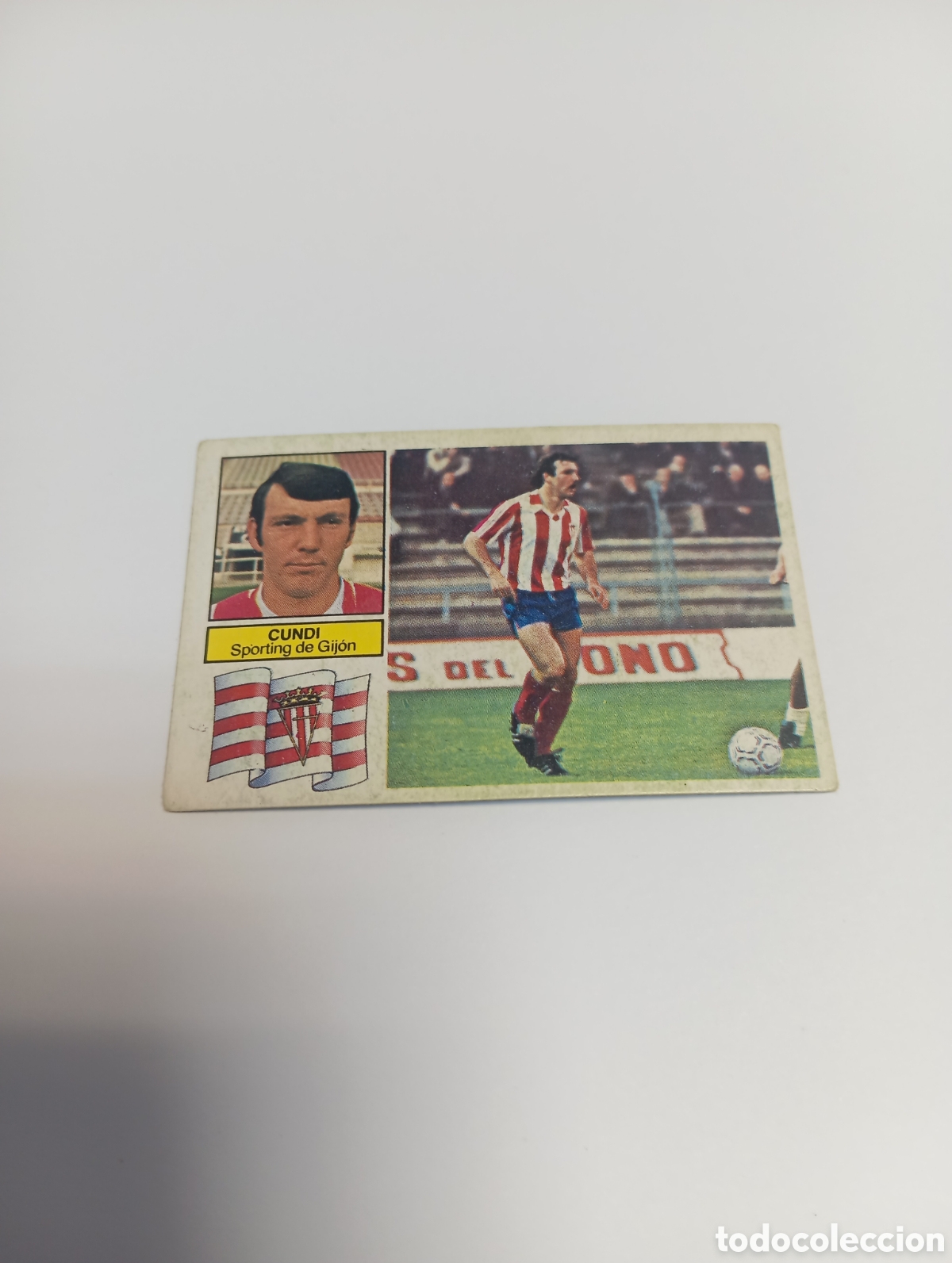 Cartes &agrave; collectionner de Football: CUNDI Sporting de Gij&oacute;n Liga Este 1982 1983 NUEVO 82 83 SIN PEGAR