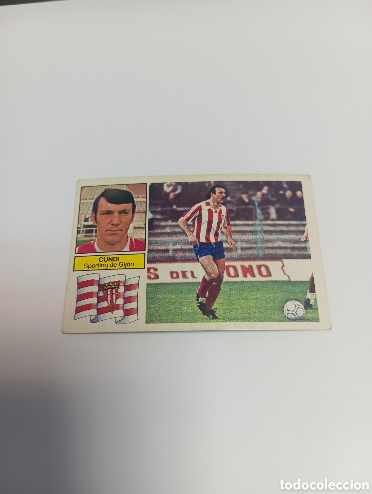 Cartes &agrave; collectionner de Football: CUNDI Sporting de Gij&oacute;n Liga Este 1982 1983 NUEVO 82 83 SIN PEGAR
