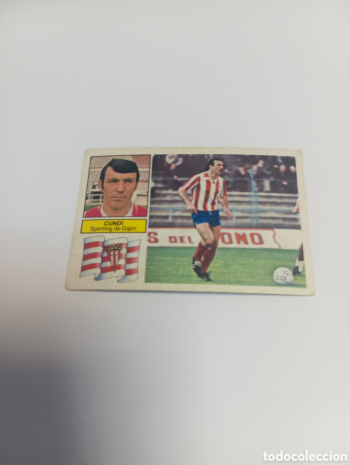 Cartes &agrave; collectionner de Football: CUNDI Sporting de Gij&oacute;n Liga Este 1982 1983 NUEVO 82 83 SIN PEGAR