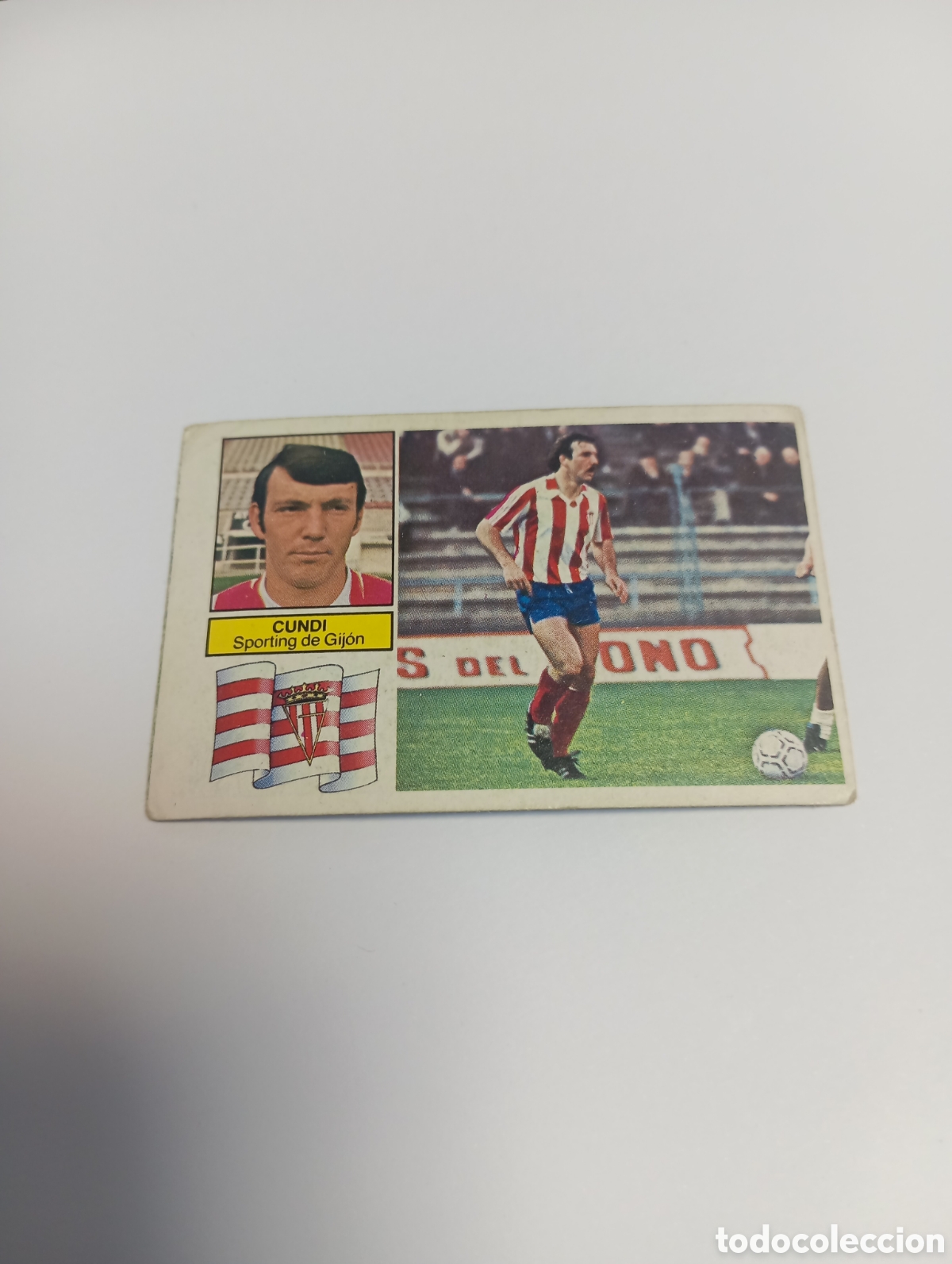 Cartes &agrave; collectionner de Football: CUNDI Sporting de Gij&oacute;n Liga Este 1982 1983 NUEVO 82 83 SIN PEGAR