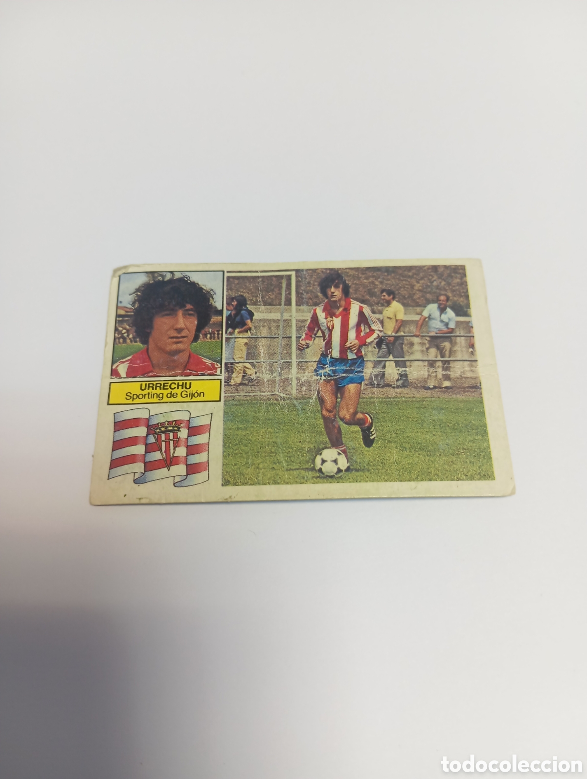 Cartes &agrave; collectionner de Football: URRECHU Sporting de Gij&oacute;n Liga Este 1982 1983 RECUPERADO 82 83