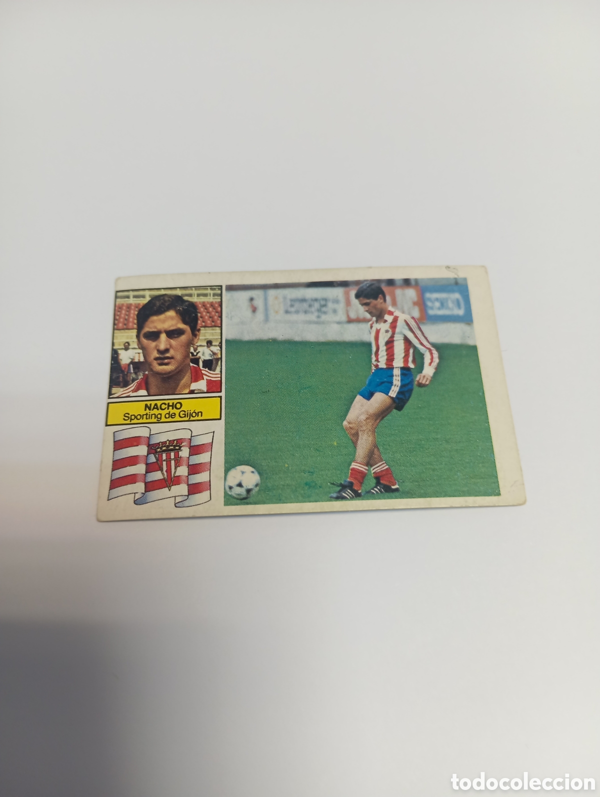 Cartes &agrave; collectionner de Football: NACHO COLOCA Sporting de Gij&oacute;n Liga Este 1982 1983 RECUPERADO 82 83