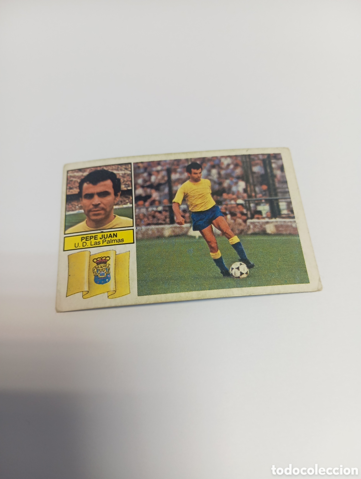 Cromos de f&uacute;tbol: PEPE JUAN Las Palmas Liga Este 1982 1983 NUEVO 82 83 SIN PEGAR