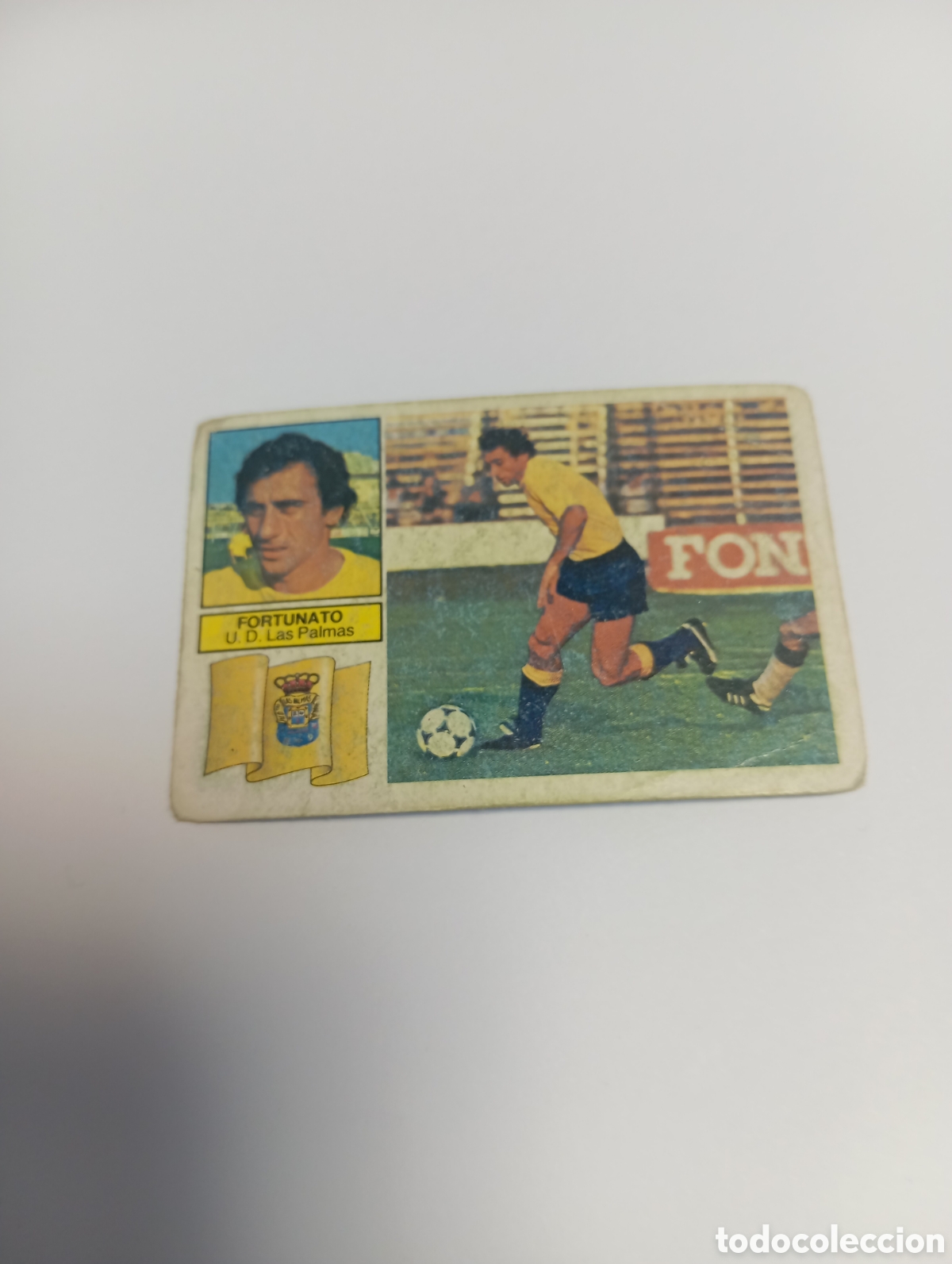Cromos de f&uacute;tbol: FORTUNATO Las Palmas Liga Este 1982 1983 NUEVO 82 83 SIN PEGAR