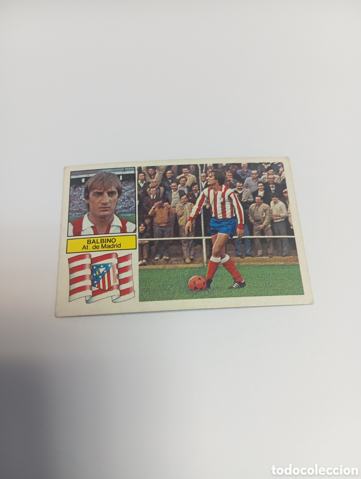 Cromos de f&uacute;tbol: BALBINO Atl&eacute;tico de Madrid Liga Este 1982 1983 NUEVO 82 83 SIN PEGAR