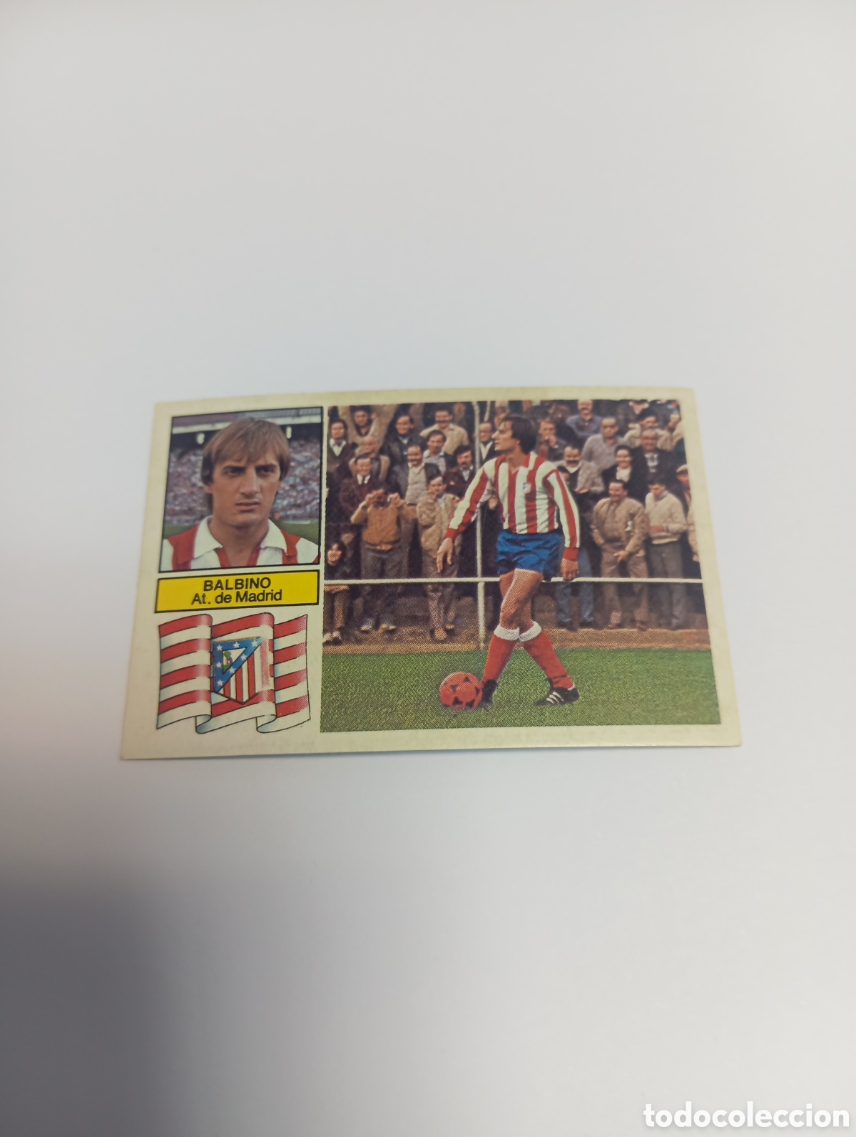 Cromos de f&uacute;tbol: BALBINO Atl&eacute;tico de Madrid Liga Este 1982 1983 NUEVO 82 83 SIN PEGAR