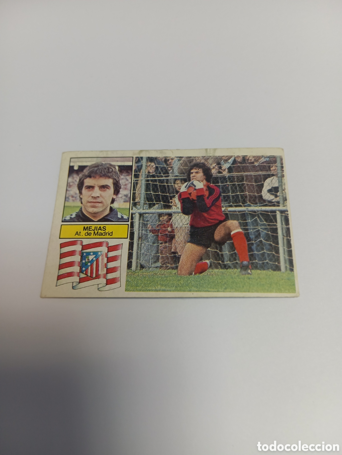 Cromos de f&uacute;tbol: MEJIAS Atl&eacute;tico de Madrid Liga Este 1982 1983 RECUPERADO 82 83