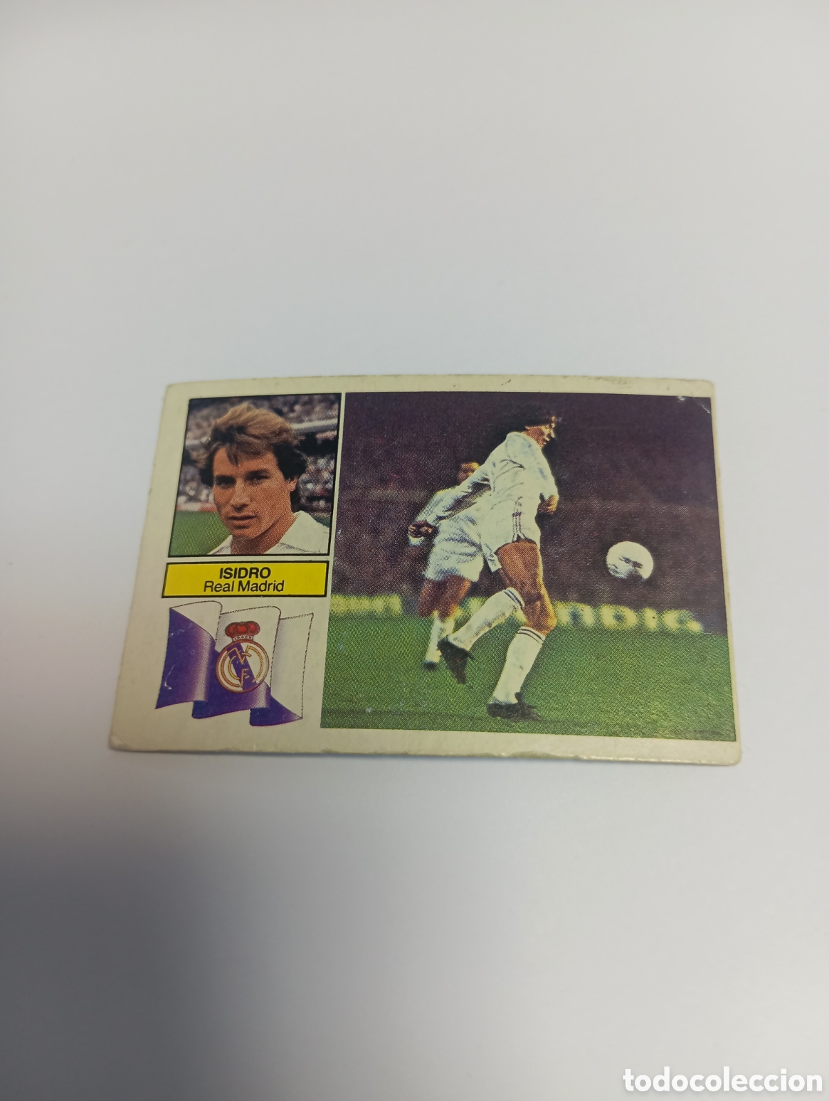 Football Stickers: ISIDRO Real Madrid Liga Este 1982 1983 NUEVO 82 83 SIN PEGAR