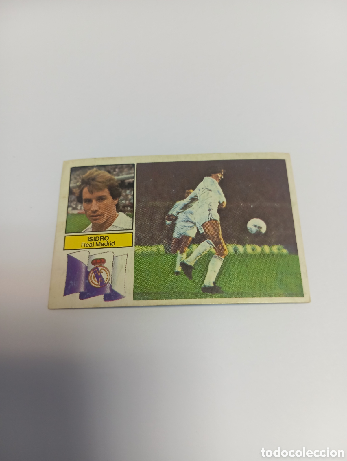 Cartes &agrave; collectionner de Football: ISIDRO Real Madrid Liga Este 1982 1983 RECUPERADO 82 83